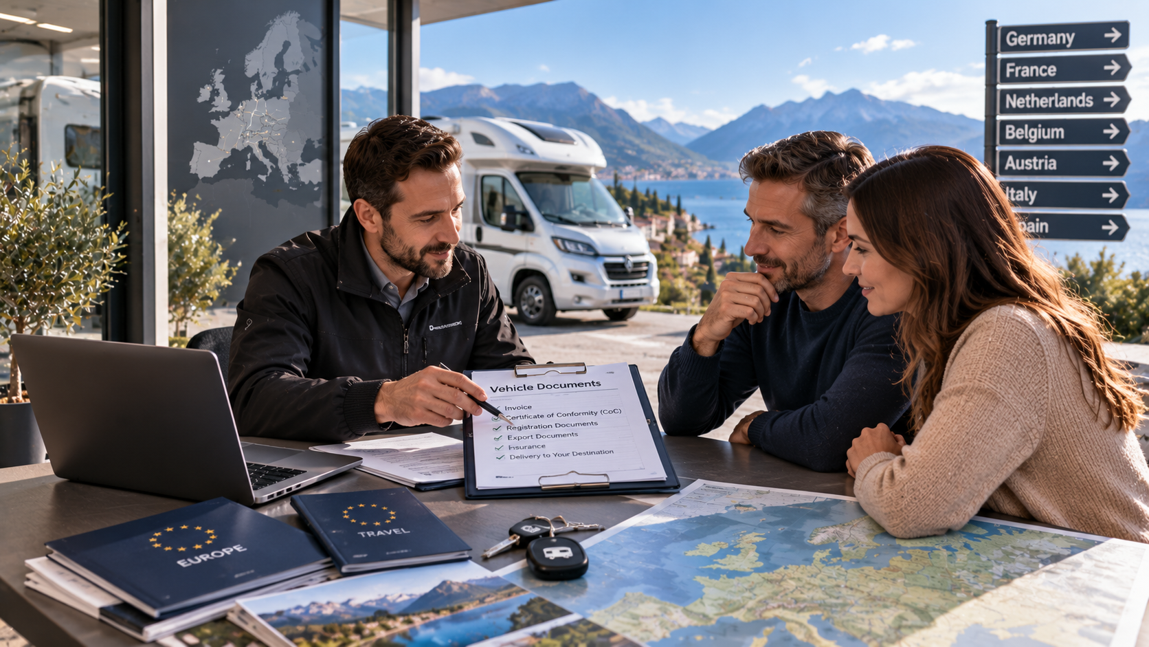 MotorHome Delivery Documents
